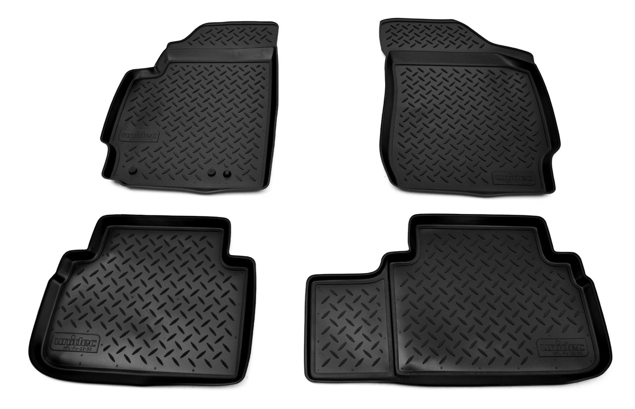 FORD Escape 2007-2012 Коврики в салон Norplast (цвет черный) NPL-Po-22-50
