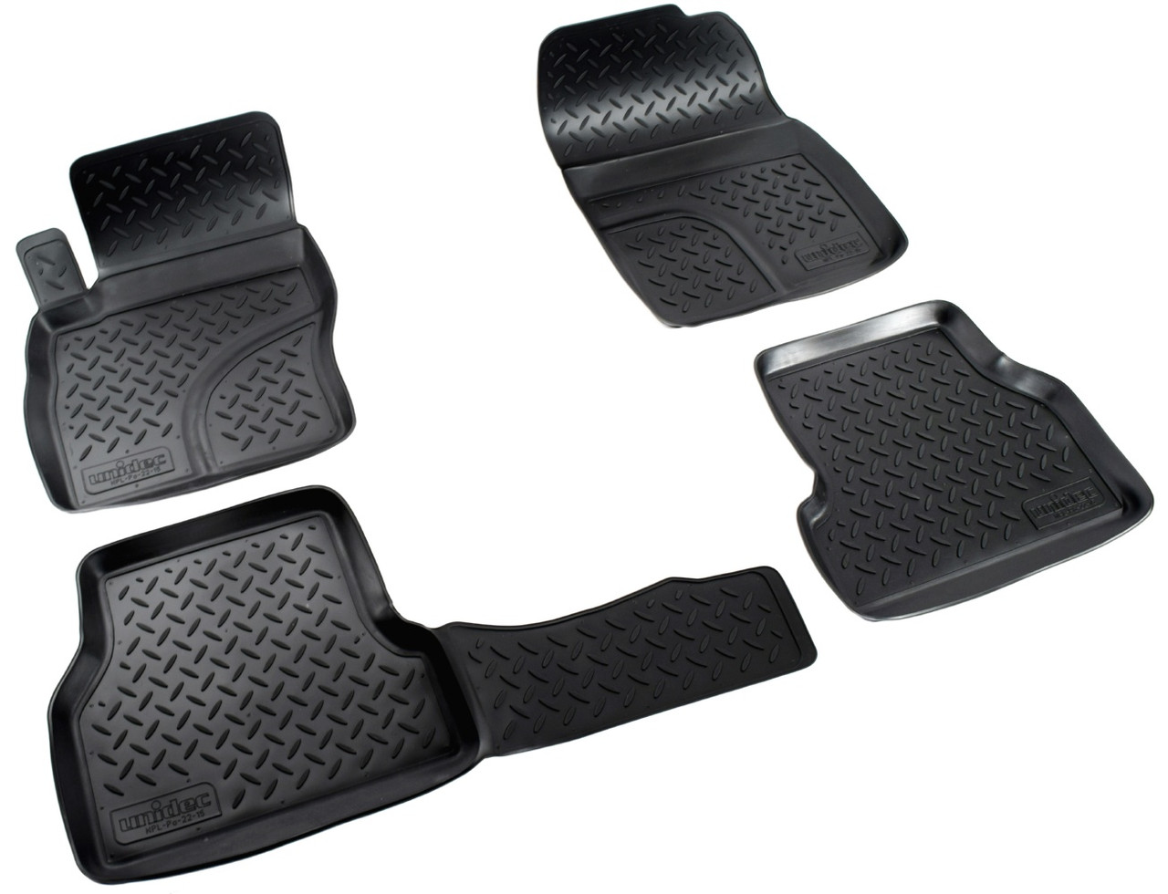 FORD Focus II 2004-2011 Коврики в салон Norplast (цвет черный) NPL-Po-22-15