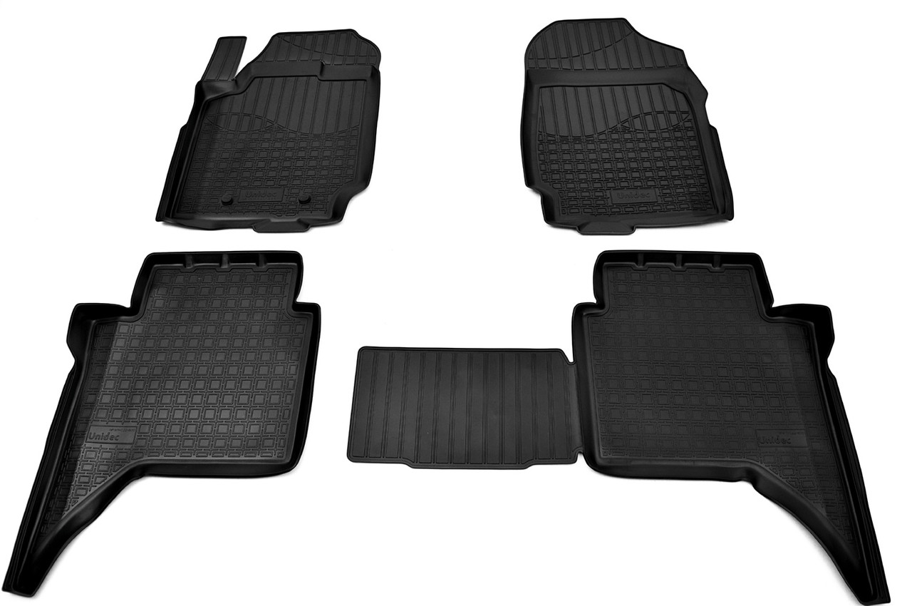 FORD Ranger 2011-2017 Коврики в салон Norplast (цвет черный) NPA11-C22-600