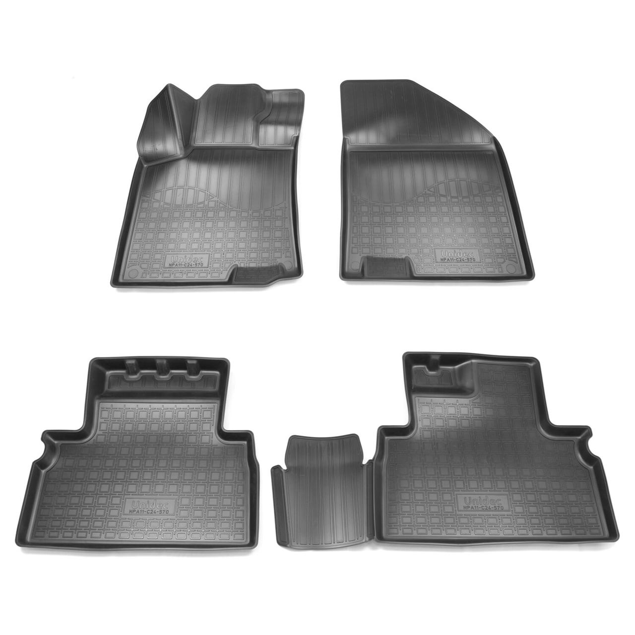 GEELY Coolray 2020- Коврики в салон Norplast (цвет черный) NPA11-C24-570
