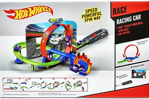 Гоночный трек Hot Wheels Мертвая петля с крутым разворотом + 2 машинки, фото 2