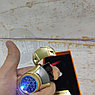 Зажигалка Часы Автомобиль в подарочной коробке, Led подсветка при открытии, ТУРБО газ Серебро, фото 2