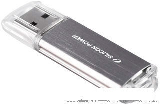 USB Flash Silicon-Power Ultima II I-Series Silver 64 Гб (SP064GBUF2M01V1S)