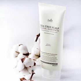 Маска для кожи головы с чайным деревом  LA'DOR TEA TREE SCALP CLINIC HAIR PACK, 200г