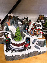 Рождественская деревня с LED "Домик в горах" [481318-2] уценка, фото 3