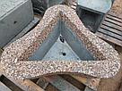 Цветочница бетонная "Трилистник 2"   1000х1000х400мм, фото 5