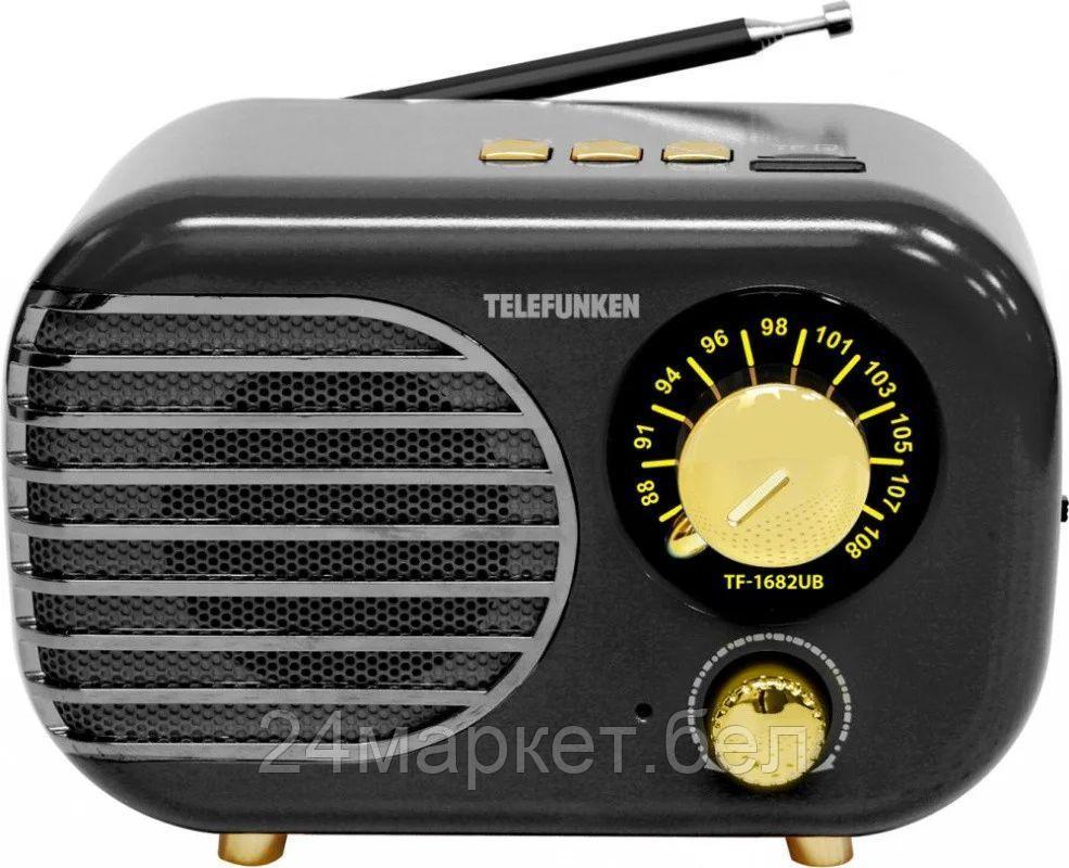 TF-1682UB черный с золотым Радиоприемник TELEFUNKEN - фото 1 - id-p132446260