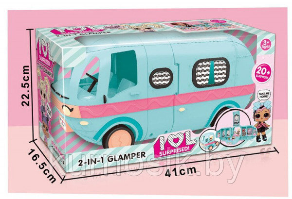 Автобус с куклой 2 в 1 LOL Surprise 20+ Glamper (арт. BS003) - фото 5 - id-p139270033