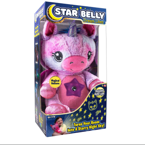 Мягкая игрушка-ночник-проектор STAR BELLY (копия) - фото 8 - id-p139271341