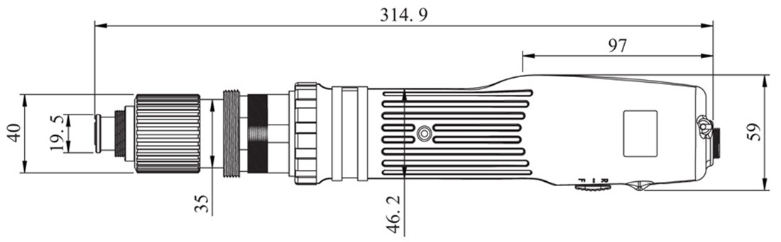 Винтоверт SKD-RBK90P(B) + контроллер SKP-40B-HL-800 - фото 2 - id-p136975263