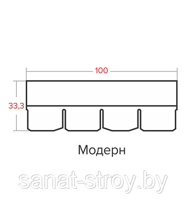 ТЕХНОНИКОЛЬ Гибкая черепица, Модерн,  Шельф, фото 2