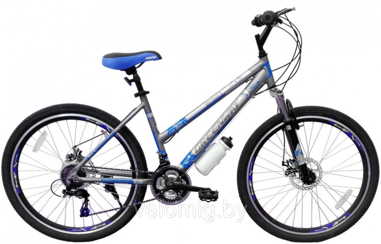 Велосипед горный женский Greenway Colibri-H 26 (2023) - фото 2 - id-p139280662