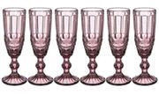 Набор бокалов для шампанского 6шт по 150мл   стекло/хрусталь  ,  781-102