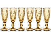 Набор бокалов для шампанского 6шт по 150мл стекло/хрусталь , 781-148 - фото 1 - id-p139287388