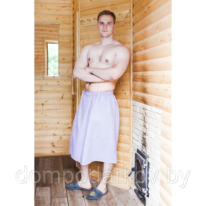 Килт для бани и сауны "Добропаровъ", 150х75 см, мужской, хлопковый, микс - фото 1 - id-p139337884
