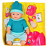Кукла интерактивная Baby Doll 9 функций, 9 аксессуаров, аналог Baby Born, фото 3