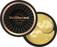 [WELLDERMA] Гидрогелевые патчи для глаз ЗОЛОТО Ge Gold Eye Mask, 60 шт