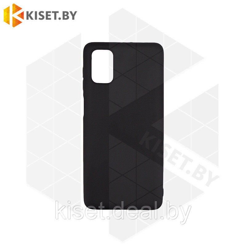 Силиконовый чехол KST MC для Samsung Galaxy M51 черный матовый - фото 1 - id-p139372039