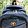 Многофункциональный  рюкзак из водонепроницаемой ткани ZHULIAO SPORT с косой молнией и мягкой вентилируемой, фото 6