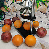 Соковыжималка Пресс ручной Versatile Juicer Machine (Цитрус, гранат) Оранжевый, фото 7
