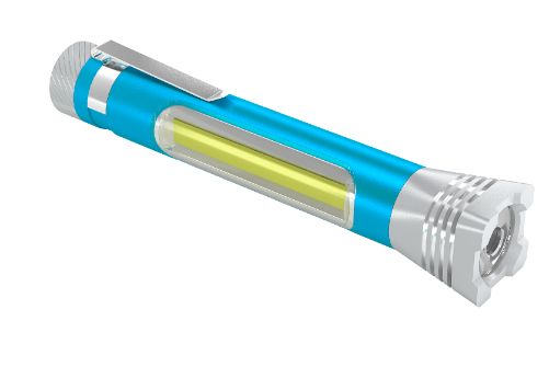 Фонарь светодиодный « ФОТОН» MS-400 (1W+1W, 2хLR03 в комплекте)