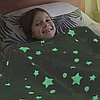 Волшебный плед-покрывало светящийся в темноте "КОСМОС" 150х120см Magic Blanket (Звезда, Луна), фото 6
