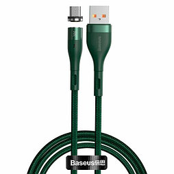 Кабель Baseus Zinc Magnetic Safe Fast Charging Data Cable USB to Micro