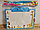 Планшет детский "Моя обучающая таблица" двухсторонний, русский и английский языки, арт.DZ-8938, фото 2