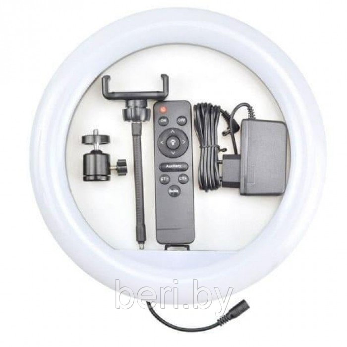 YQ320A Кольцевая лампа Ring Fill Light, 30 см + штатив (2,2 м.) + пульт + крепление для телефона - фото 8 - id-p139445321