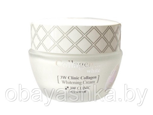 [3W CLINIC] ОСВЕТЛЕНИЕ/Крем для лица Collagen Whitening Cream, 50 мл - фото 1 - id-p139452031