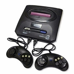 ИГРОВАЯ ПРИСТАВКА 16 BIT SEGA MEGA DRIVE 2