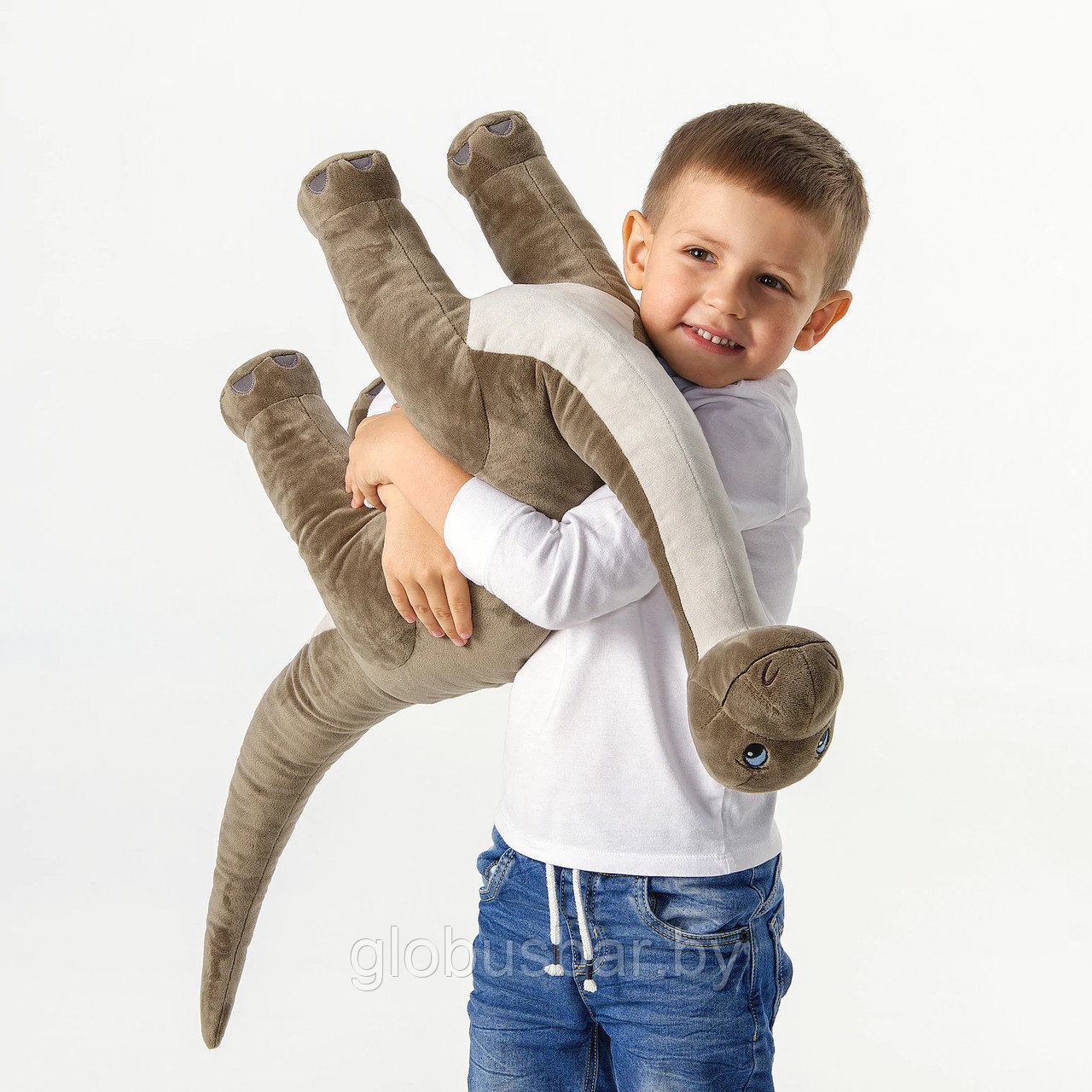 JÄTTELIK ЙЭТТЕЛИК Мягкая игрушка, динозавр/Бронтозавр 90 см, икеа - фото 2 - id-p139458816