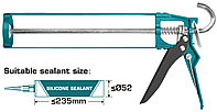 Пистолет для герметика 225 мм TOTAL THT21309