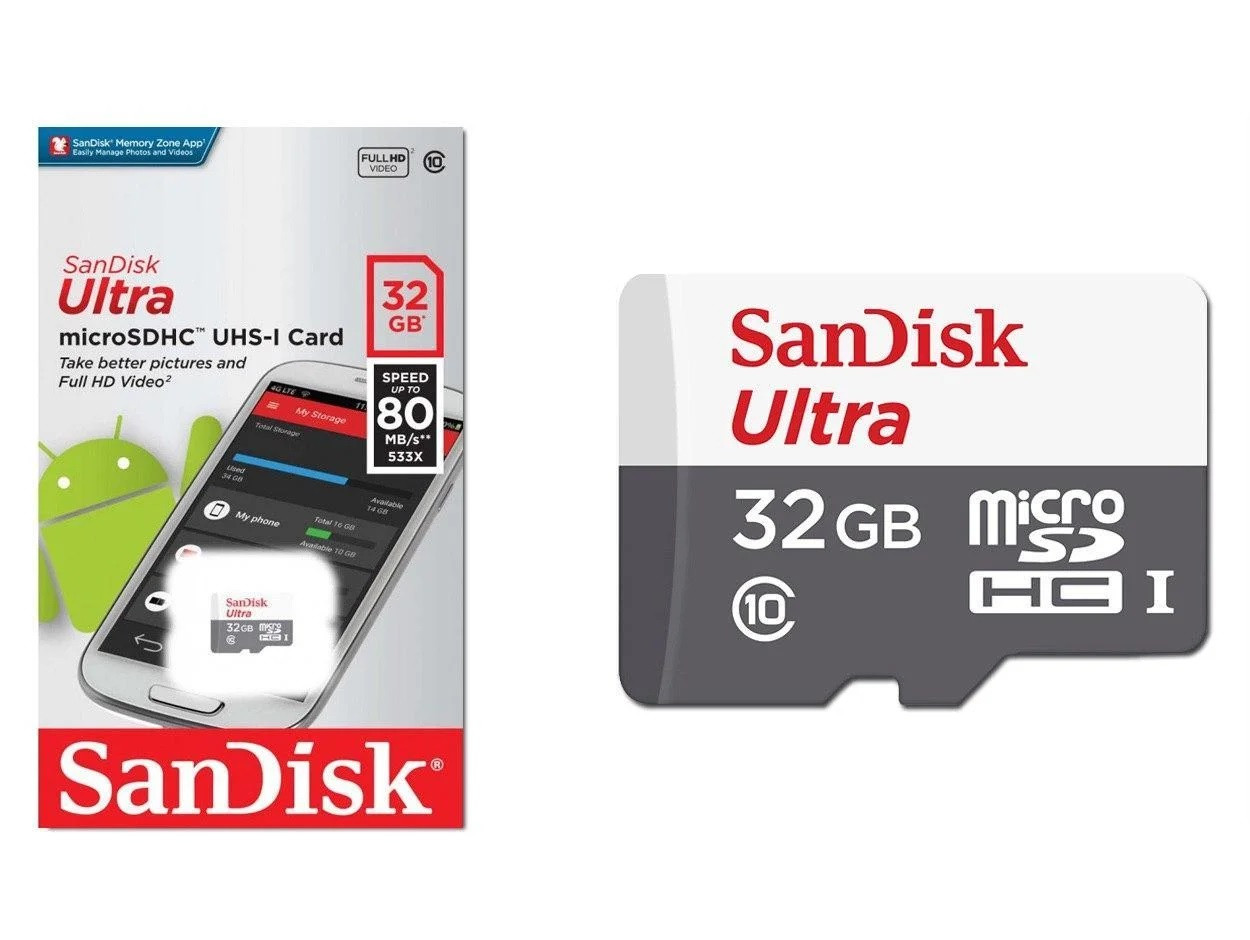 Карта памяти SanDisk Ultra microSDHC Class10 32GB