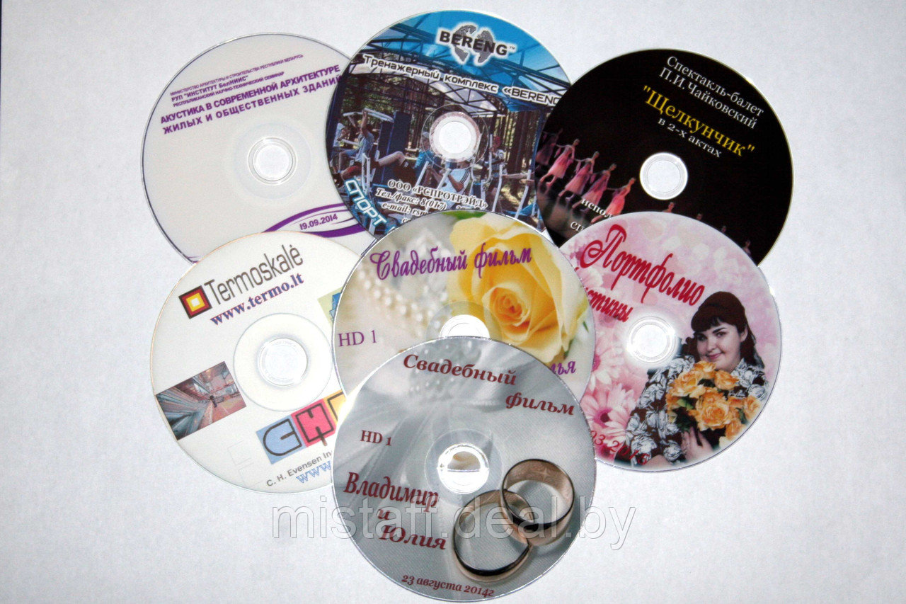 Печать на дисках CD&DVD