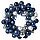 VINTER 2020 ВИНТЕР 2020 Украшение, рождественский венок, синий/серебристый 38 см, икеа, фото 2