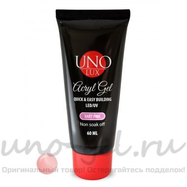 AcrylGel "Uno Lux", 60 ml. (разные оттенки) - фото 3 - id-p139461210