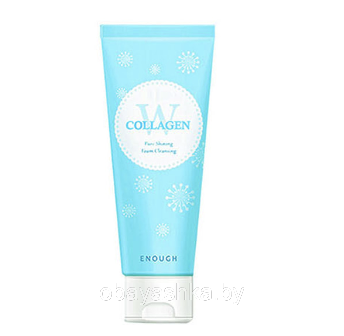 [ENOUGH] Пенка для умывания W Collagen Pure Shining Foam Cleansing, 100 мл - фото 1 - id-p139461813