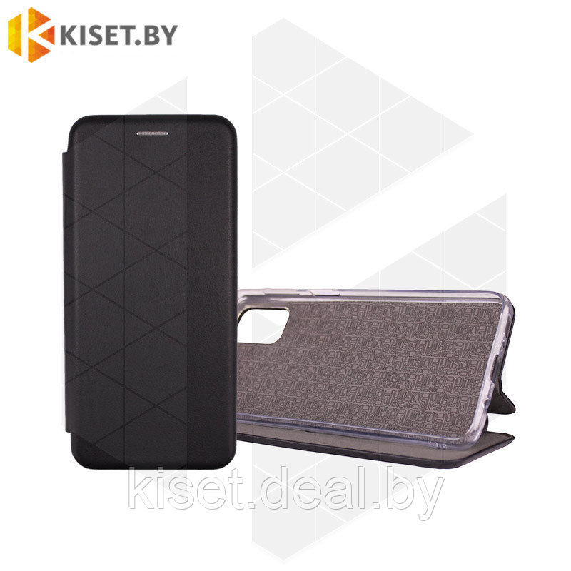 Чехол-книжка KST Book Case 3D с визитницей для Samsung Galaxy M31S черный - фото 1 - id-p139462319