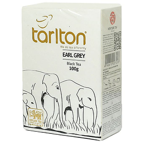 Чай листовой черный с бергамотом EARL GREY Tarlton, пр-во Шри-Ланка 100 г