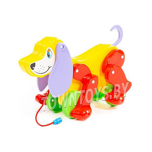 Детская игрушка собака-каталка "Боби" арт. 5434 Полесье