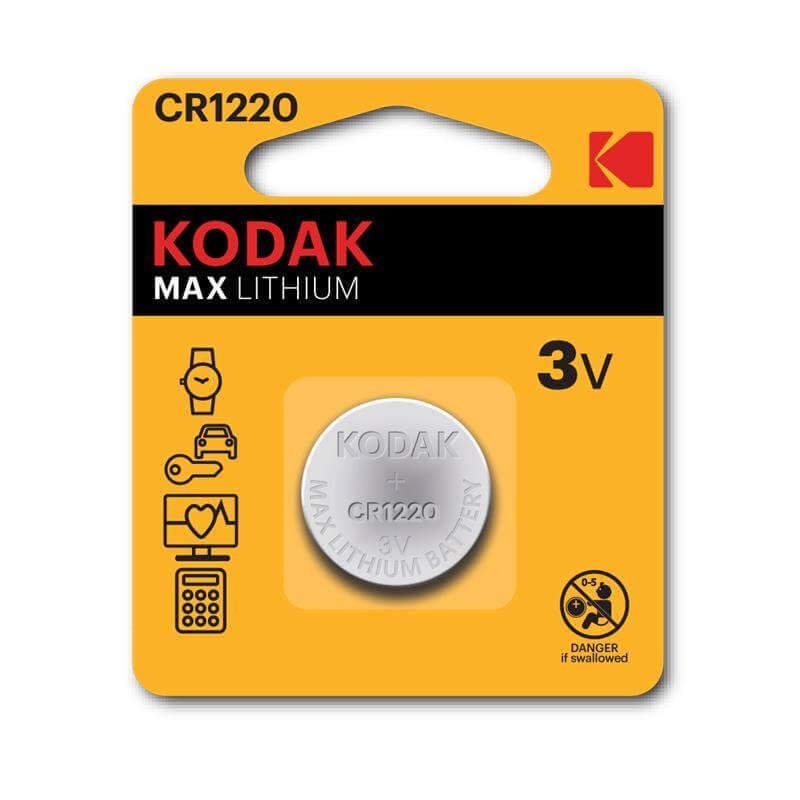 Батарейка Kodak CR 1220-1BL - фото 1 - id-p125520498