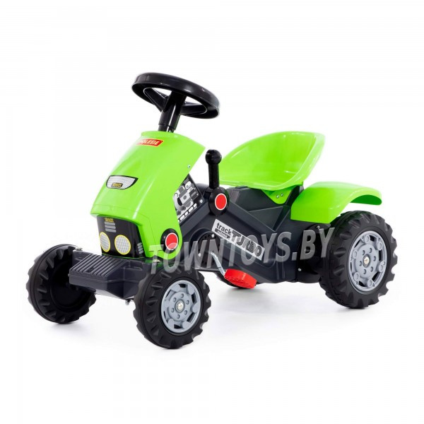 Детская игрушка каталка-трактор с педалями ""Turbo-2" (зелёная) арт. 52735 ПОЛЕСЬЕ - фото 1 - id-p139469164