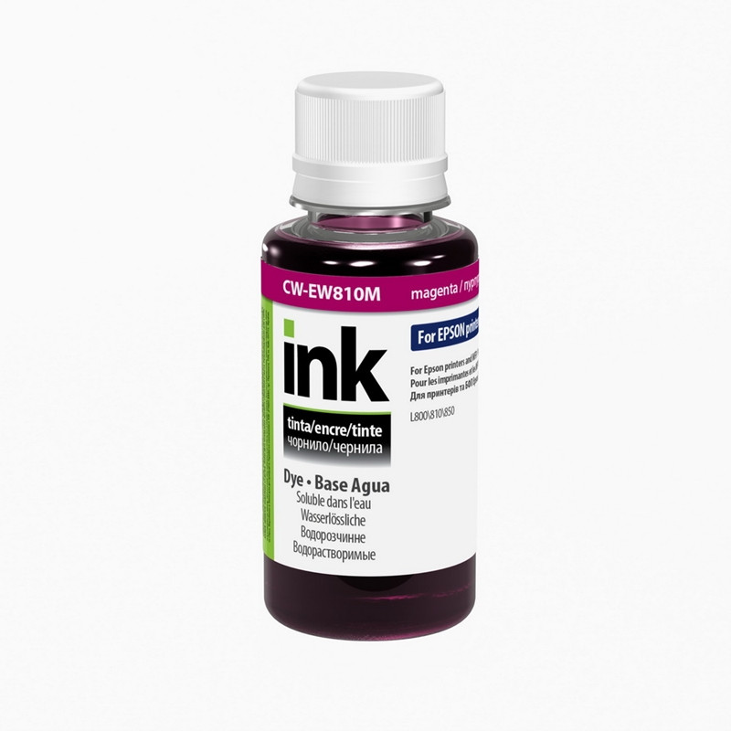 EW810M01 ColorWay Ink for Epson L800/L1800 пурпурные 100мл/бут.