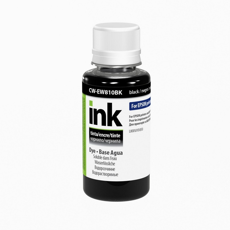 EW810BK01 ColorWay Ink for Epson L800/L1800 черные 100мл/бут. - фото 1 - id-p125520502