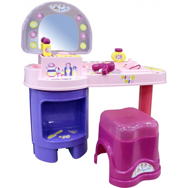 Игрушка туалетный столик с зеркалом "Салон красоты "PIU PIU" №1 арт. 42514 (в коробке) - фото 3 - id-p139469211