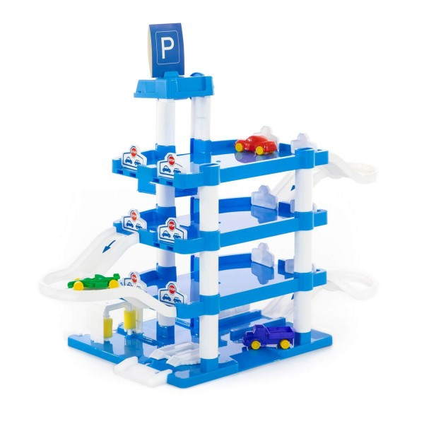 Детская игрушка для мальчиков конструктор паркинг "ARAL-2" 4-уровневый с машинками (в коробке) арт. 46093 - фото 3 - id-p139469230