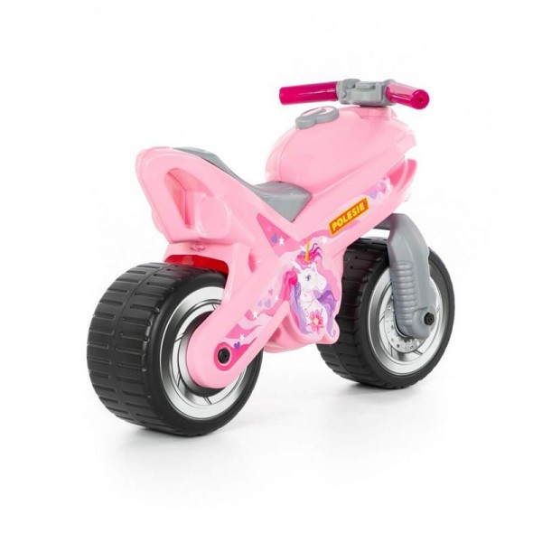 Детская игрушка Каталка-мотоцикл "МХ" (розовая) арт. 80608 Полесье - фото 4 - id-p139469260