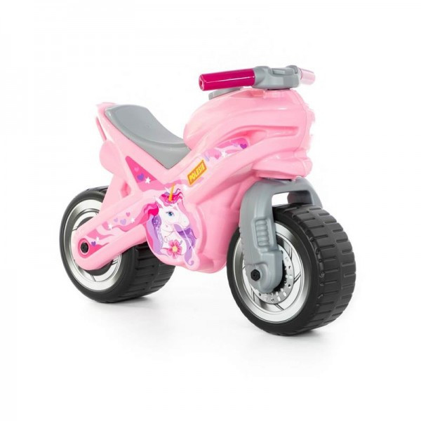 Детская игрушка Каталка-мотоцикл "МХ" (розовая) арт. 80608 Полесье - фото 6 - id-p139469260