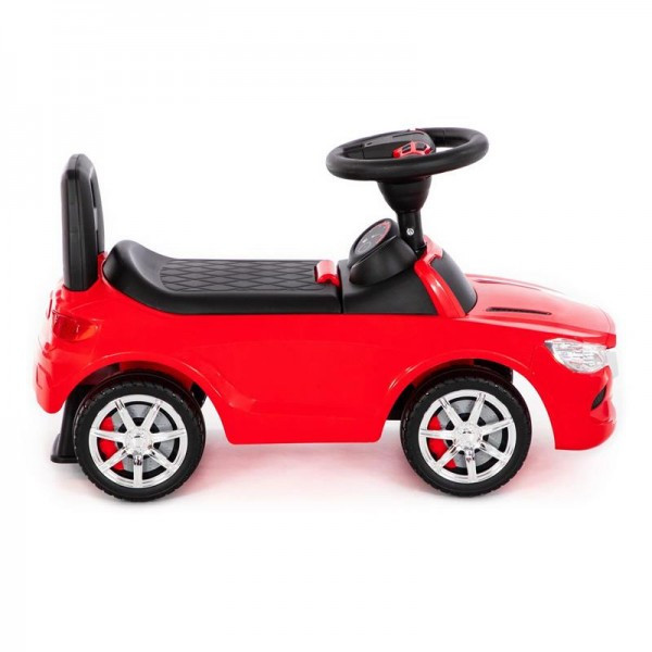 Детская игрушка Каталка-автомобиль "SuperCar" №4 со звуковым сигналом (красная), 84507, Полесье - фото 5 - id-p139469267